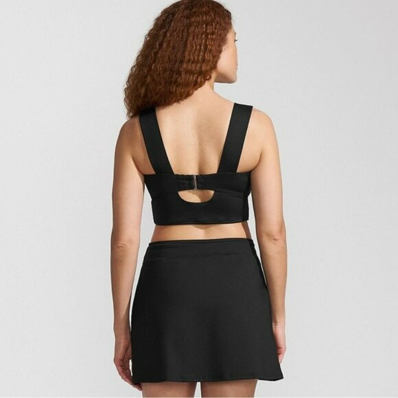 Lands end square neck bikini top size 12 dd - Picture 2 of 7